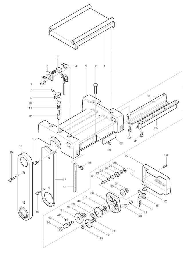 makita 9924db parts diagram