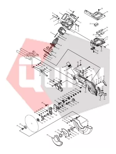 makita ls1016l parts diagram