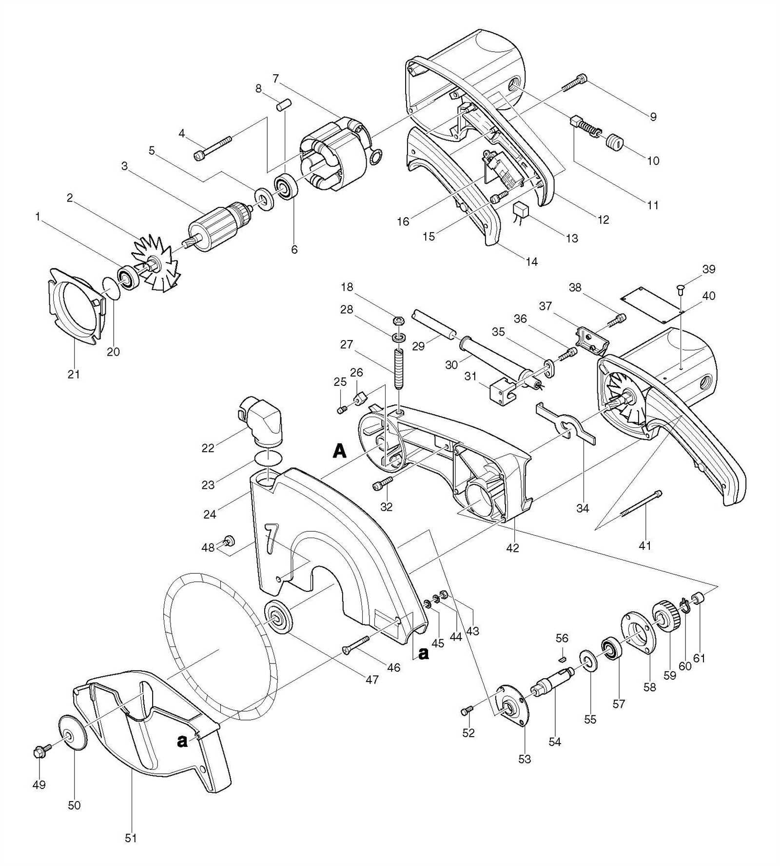 makita ls1040 parts diagram