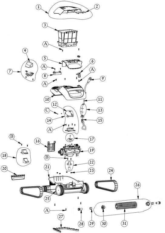 mantis 7940 parts diagram