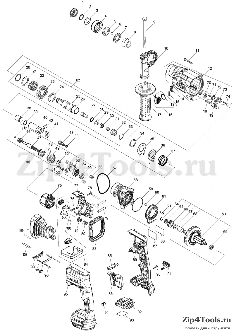 marlin 795 parts diagram