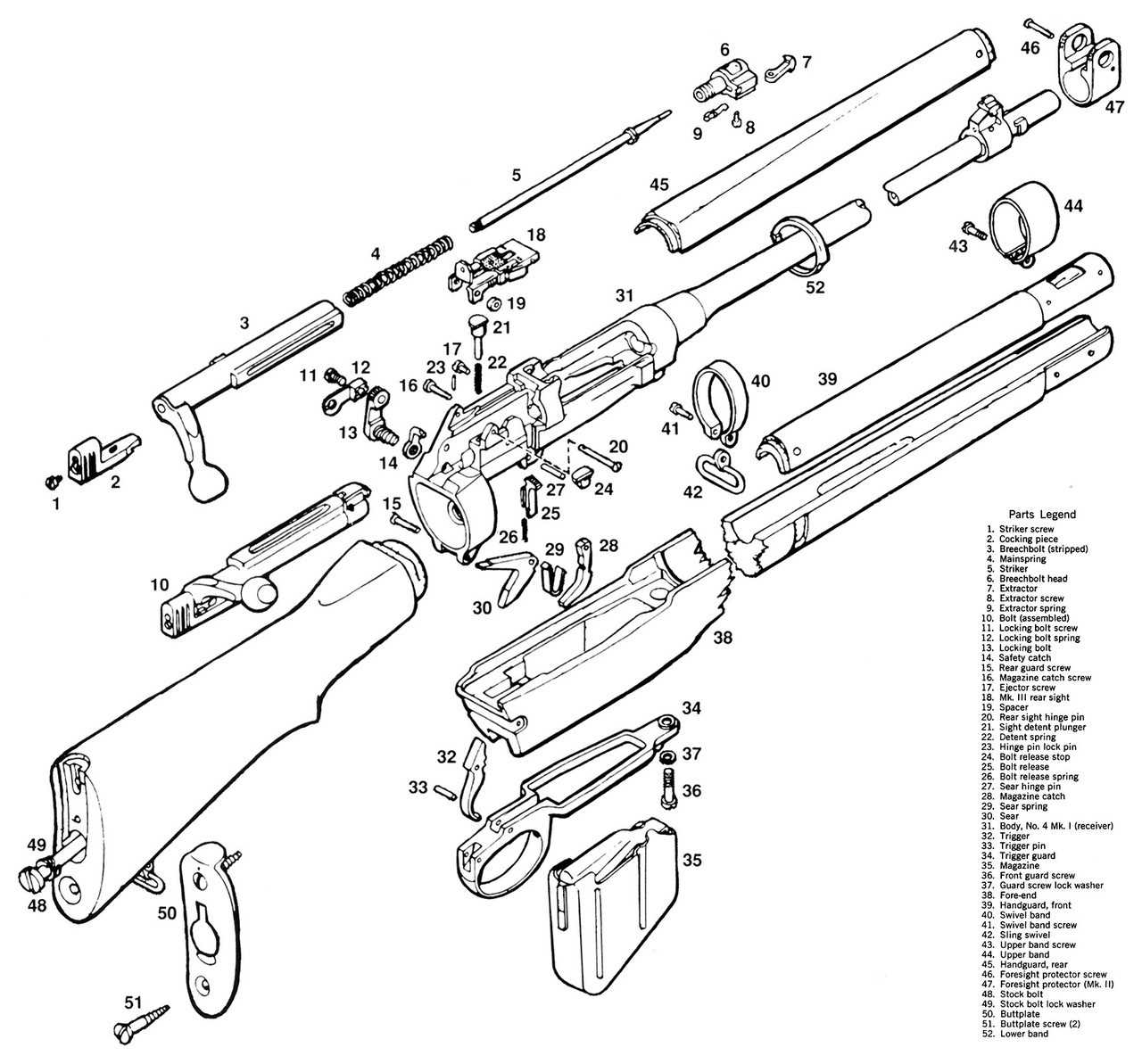 marlin 795 parts diagram