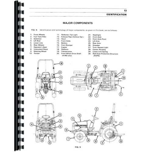 massey ferguson 1230 parts diagram