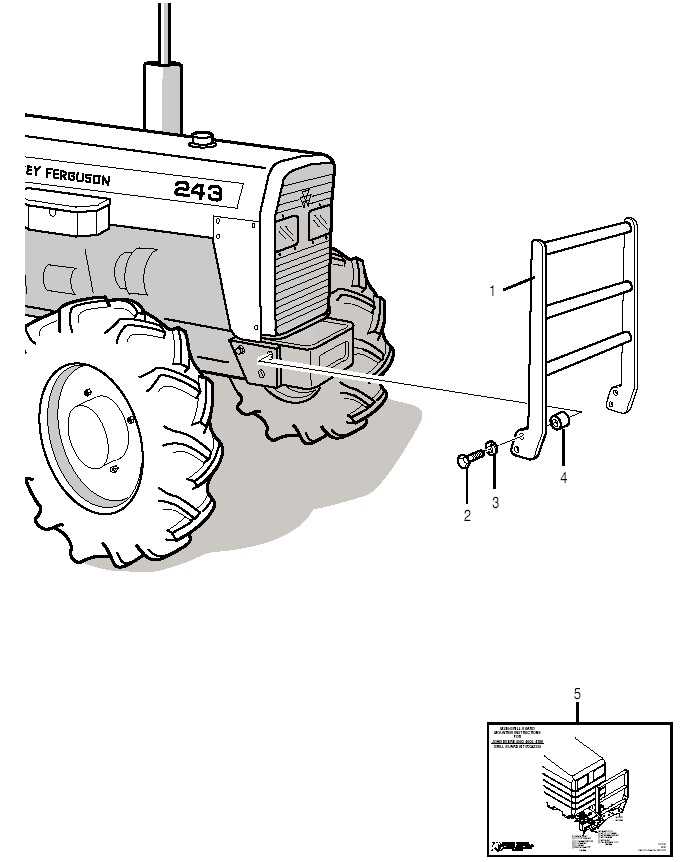 massey ferguson 240 parts diagram