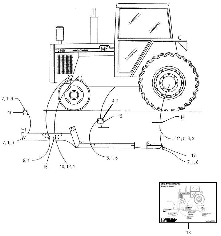 massey ferguson 2705 parts diagram