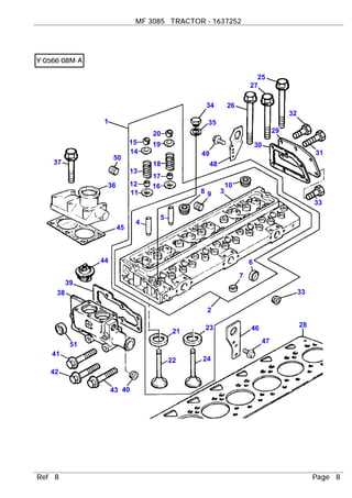 massey ferguson 50 parts diagram