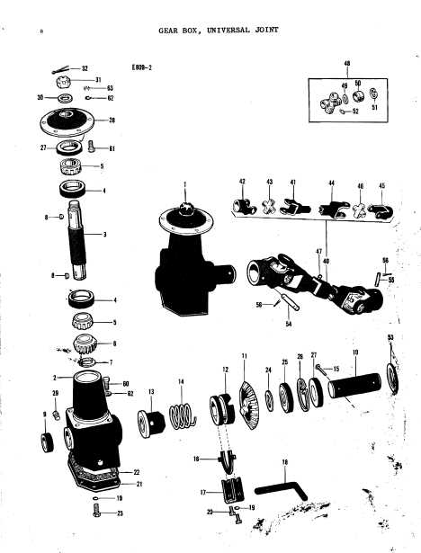 massey ferguson 50 parts diagram