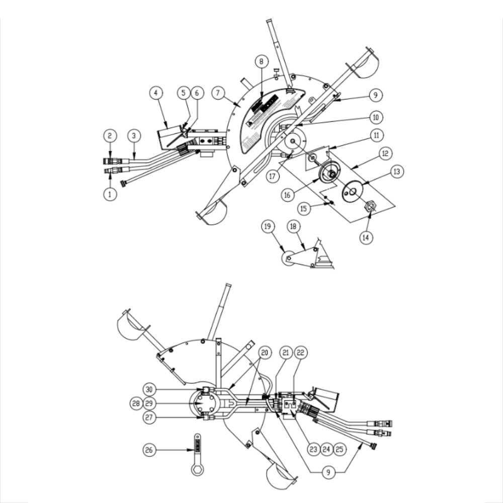 mastercraft mitre saw parts diagram