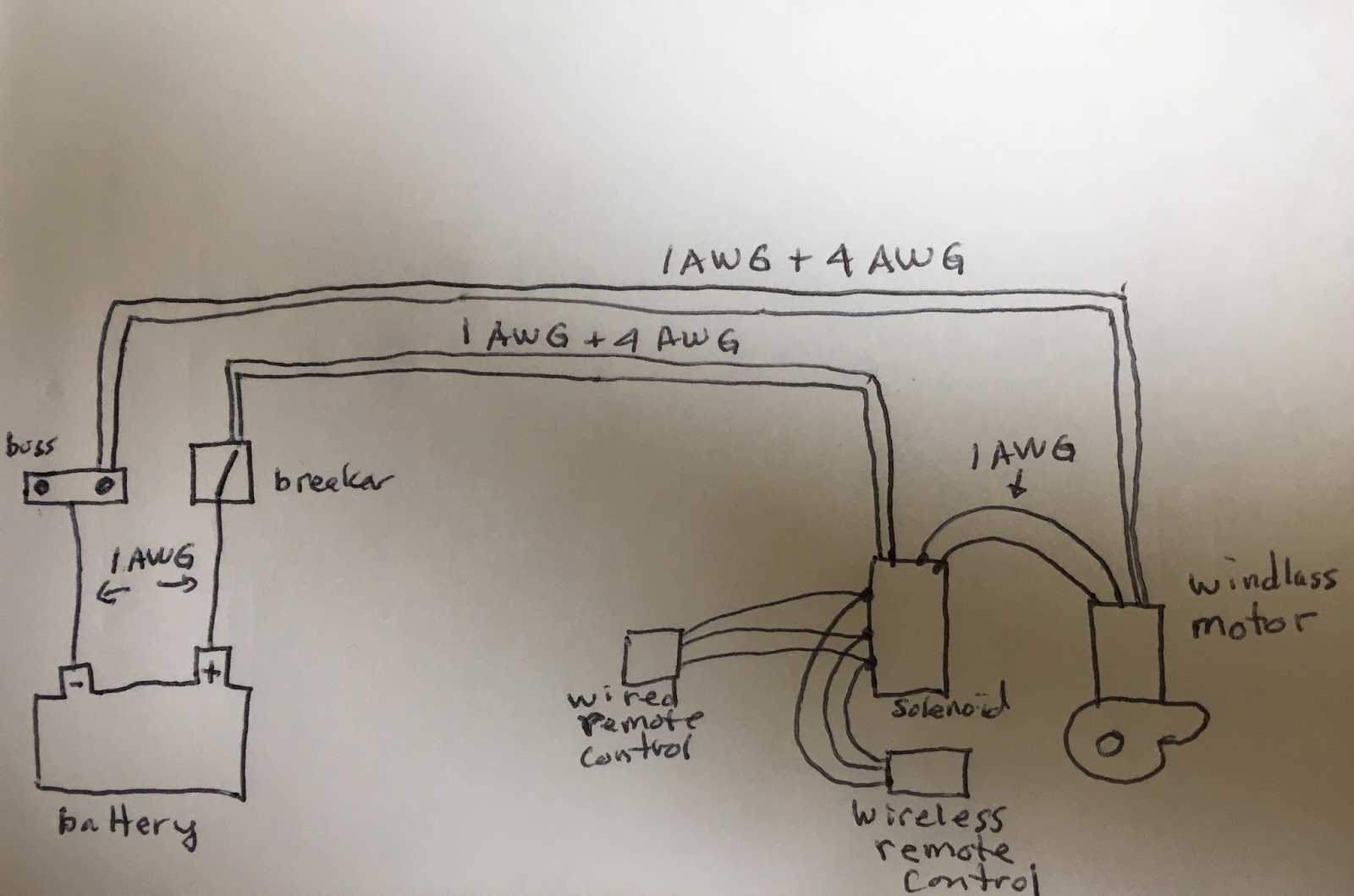maxwell windlass parts diagram