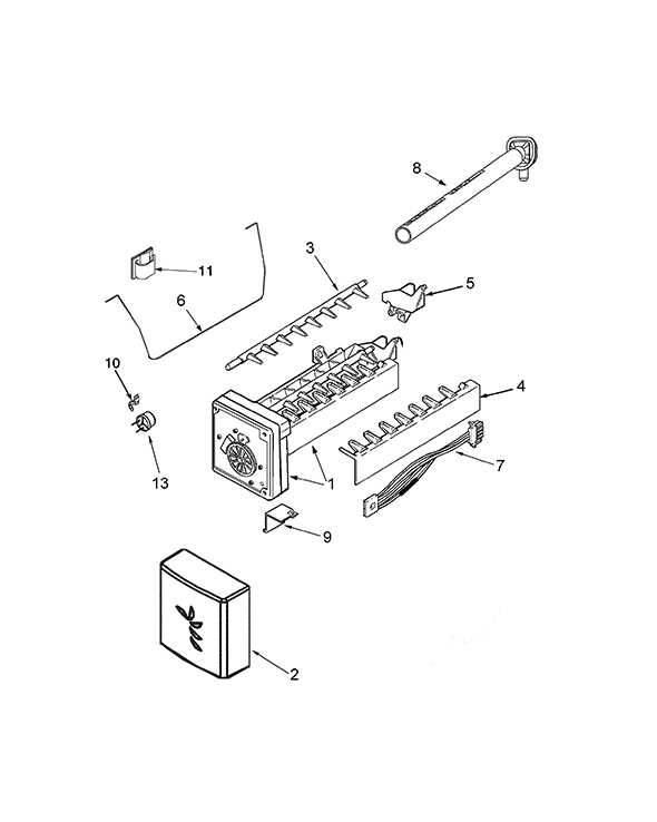 maytag ice maker parts diagram