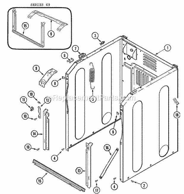 maytag parts diagram