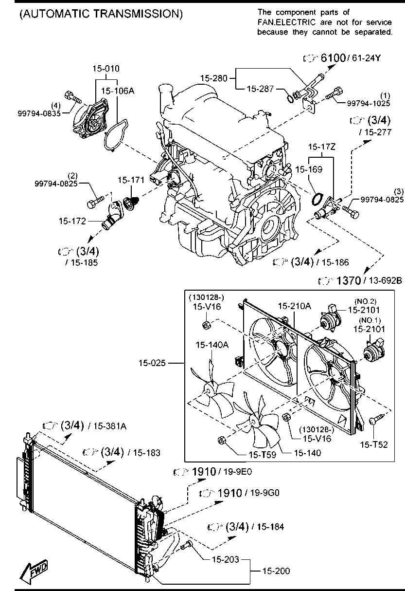 mazda 3 engine parts diagram