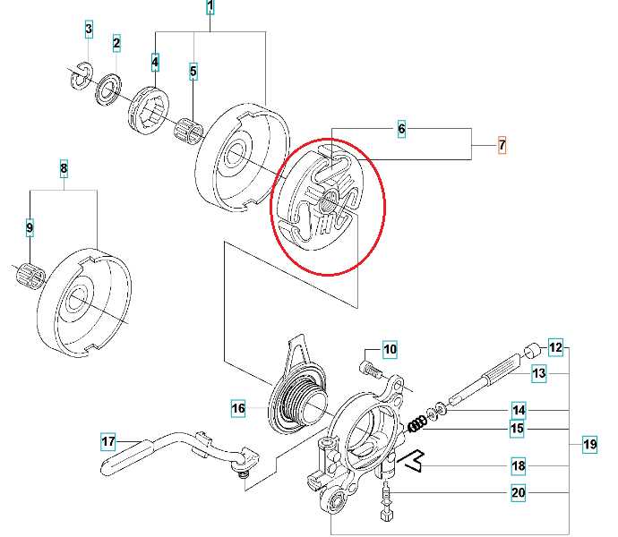 husqvarna 575xp parts diagram