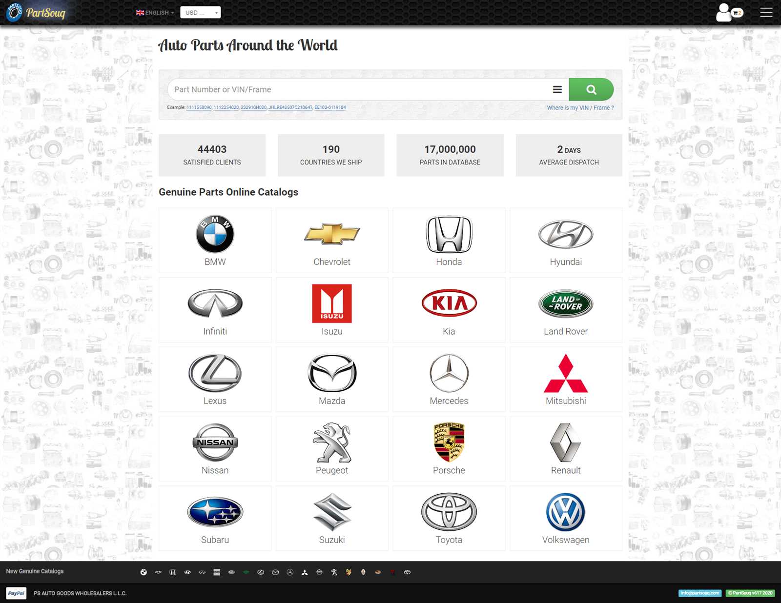 porsche oem parts diagram