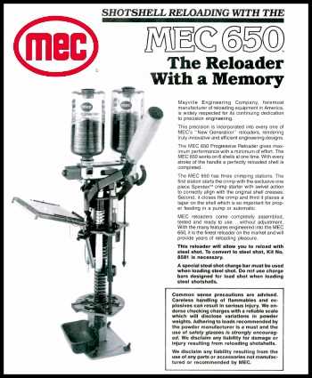 mec reloader parts diagram