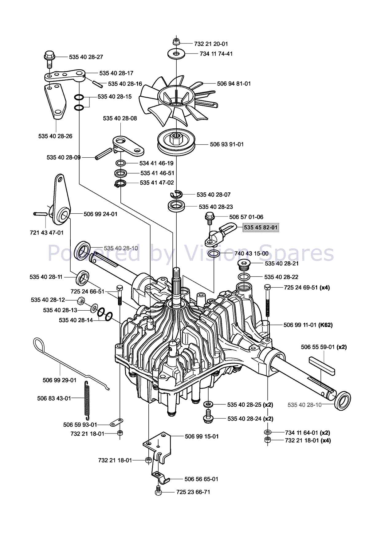 jonsered 535 parts diagram