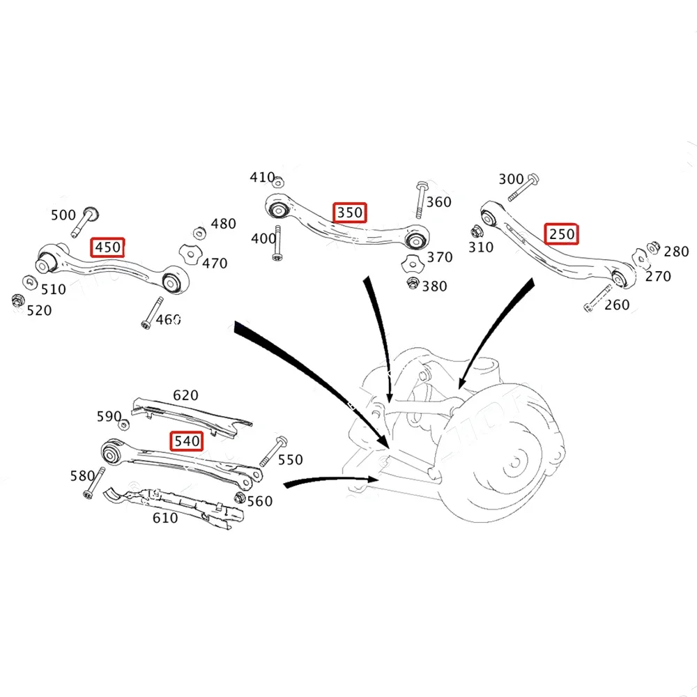 mercedes w204 parts diagram