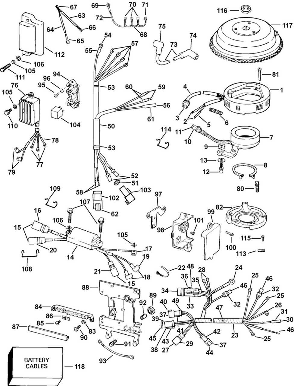 mercruiser 260 parts diagram