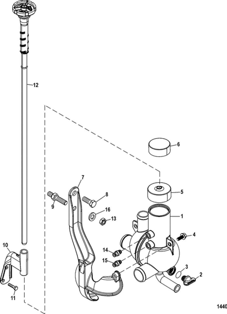 mercruiser 6.2 parts diagram