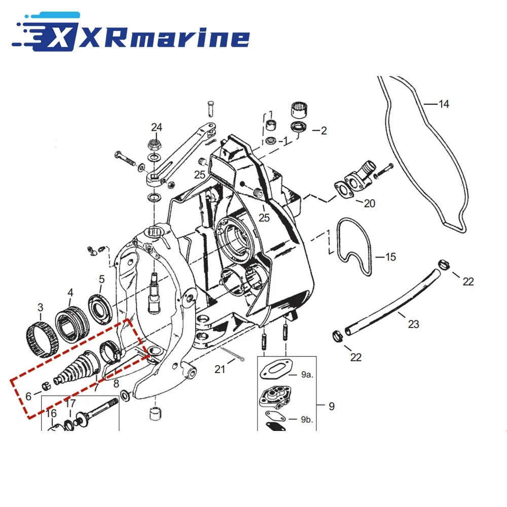 mercruiser bravo 3 parts diagram