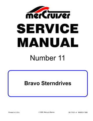 mercruiser transom parts diagram