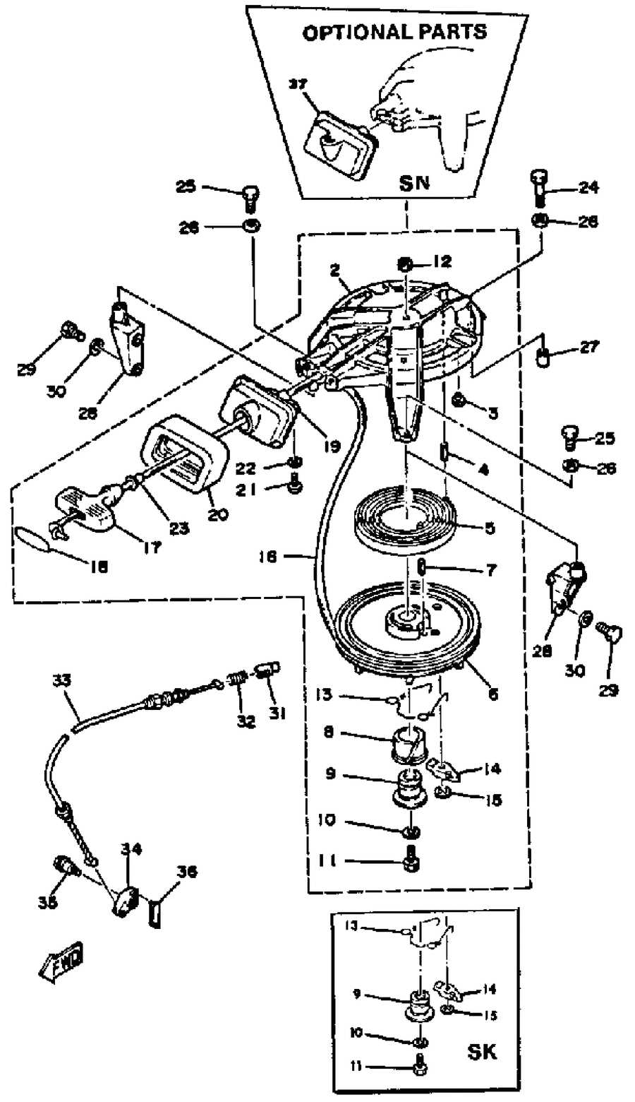 mercury sport jet parts diagram