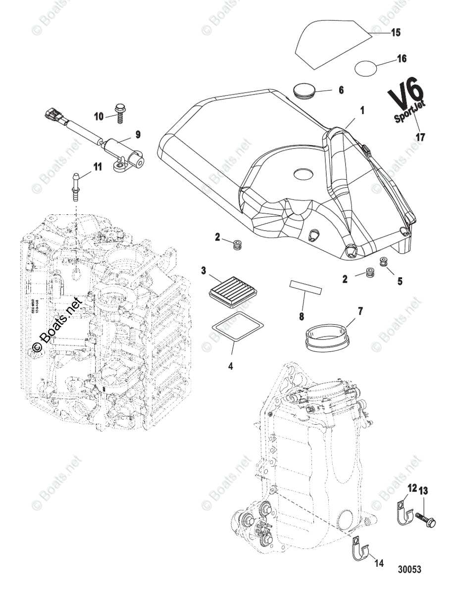 mercury sport jet parts diagram