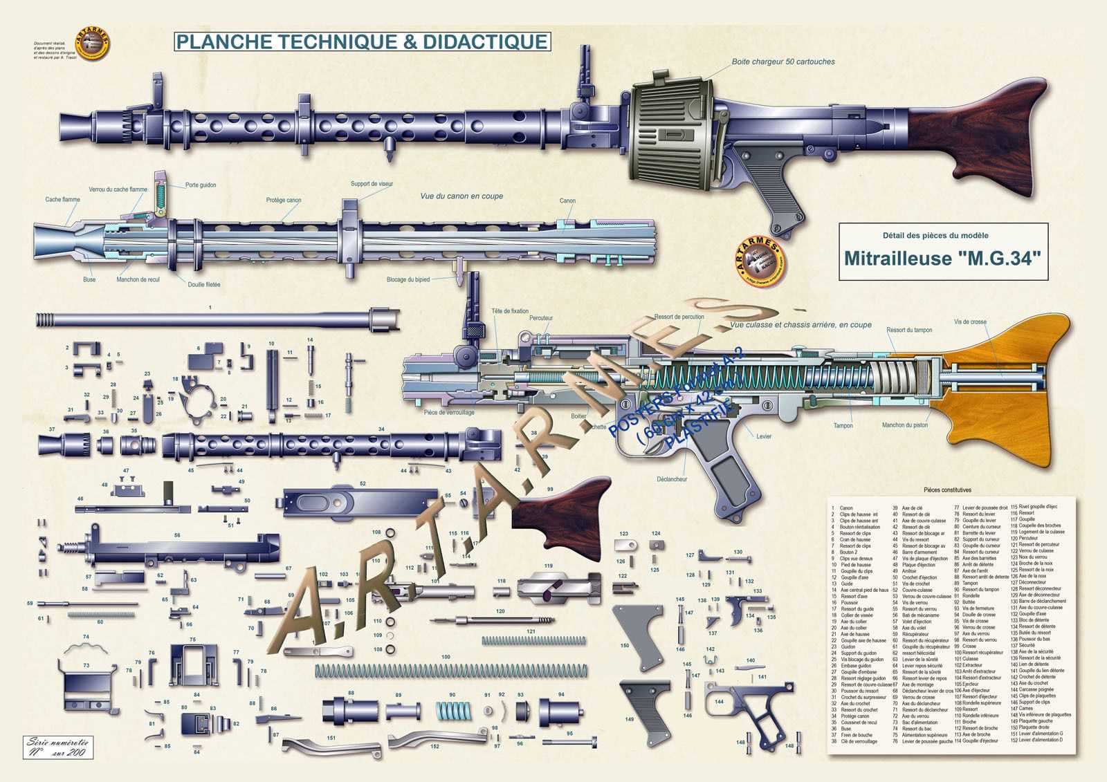 mg34 parts diagram