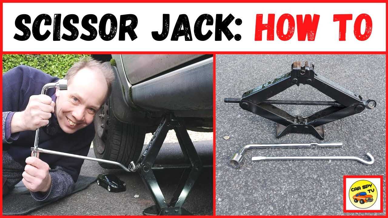 scissor jack parts diagram