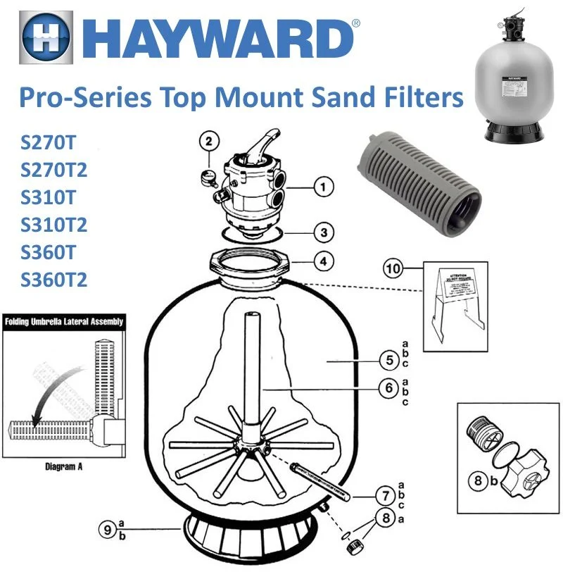 hayward swimclear parts diagram