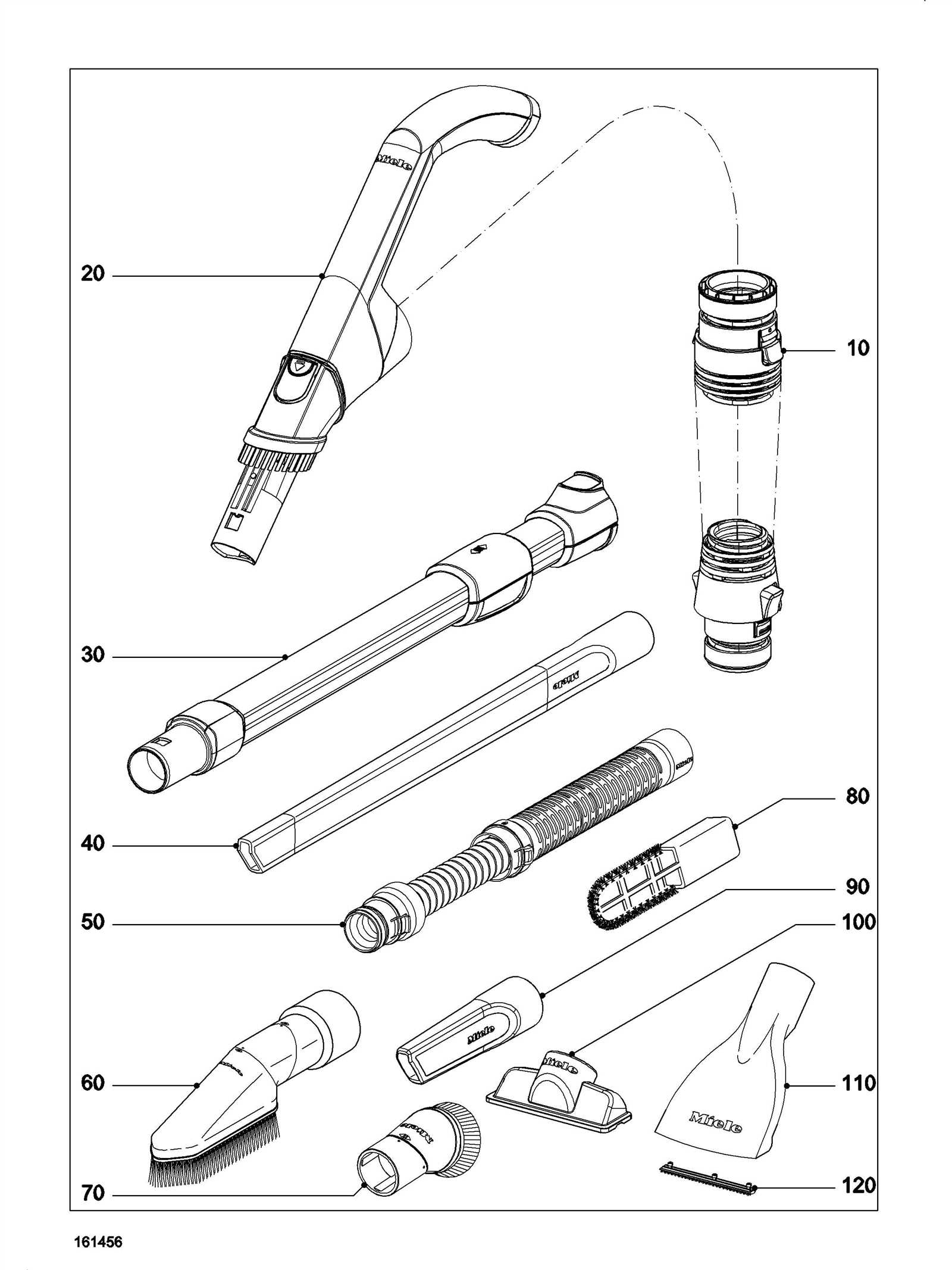 miele parts diagram