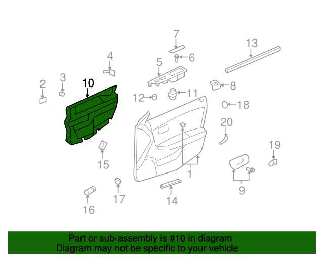 2008 saturn vue parts diagram