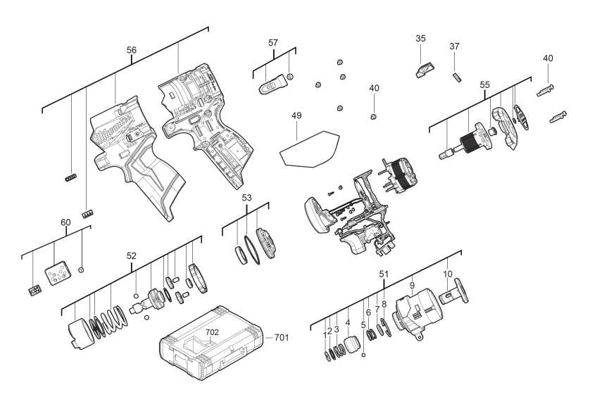 milwaukee m12 ratchet parts diagram