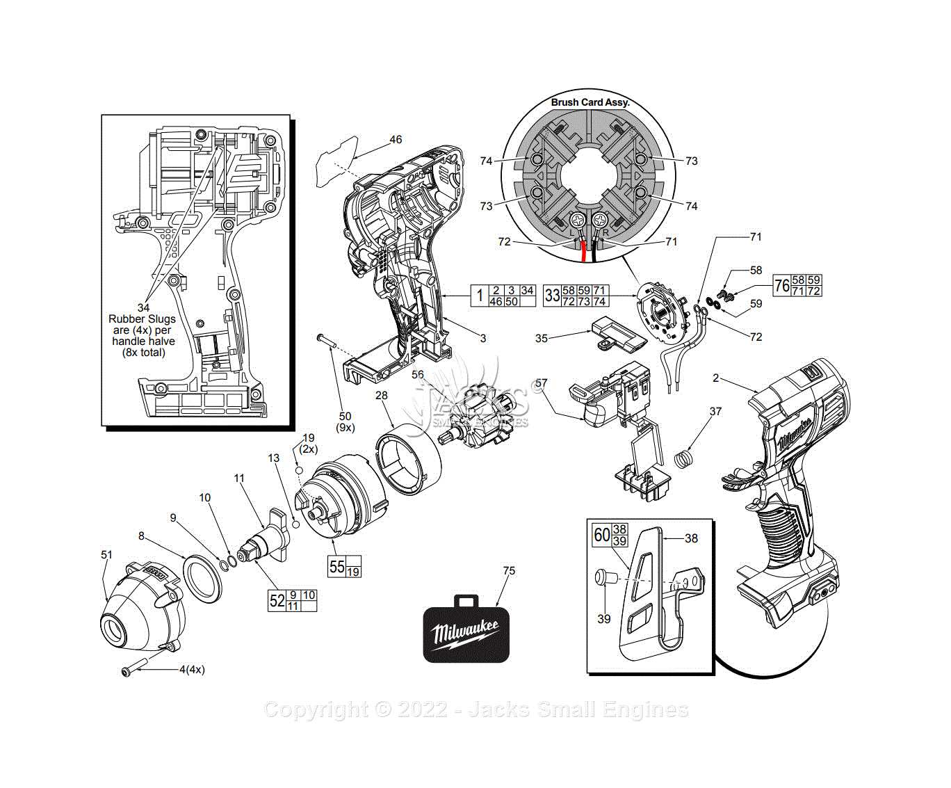 milwaukee m18 sawzall parts diagram