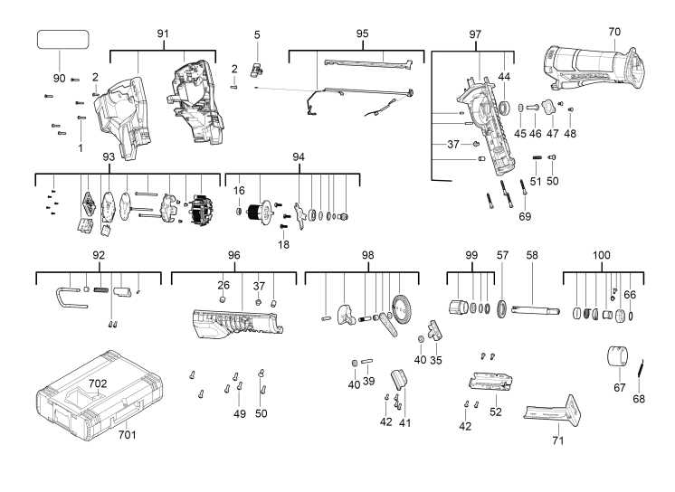 milwaukee m18 sawzall parts diagram