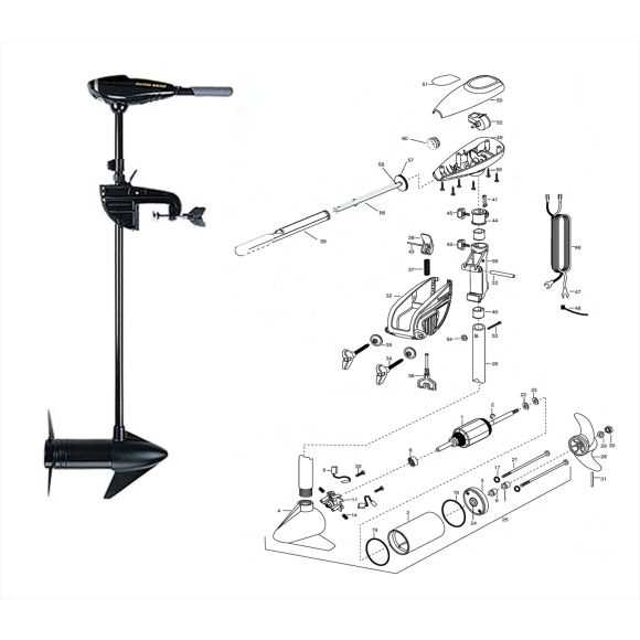 minn kota edge parts diagram