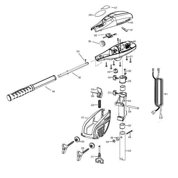 minn kota endura c2 55 parts diagram