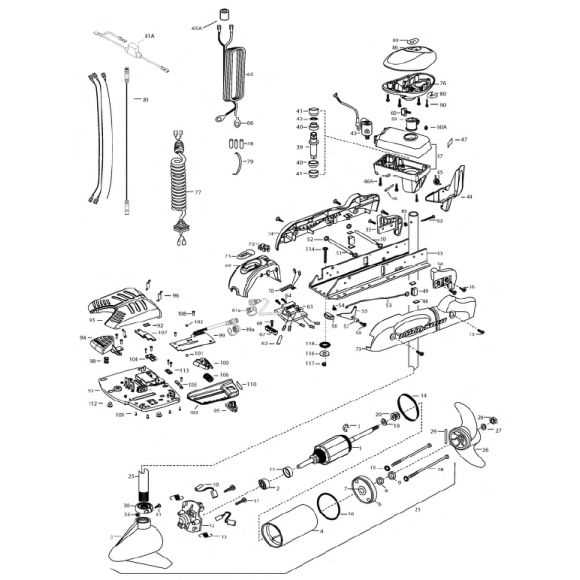 minn kota endura c2 55 parts diagram