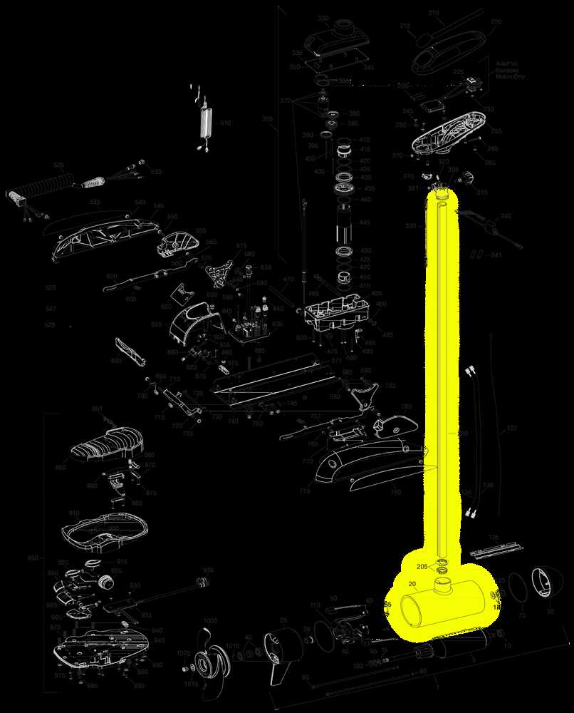 minn kota terrova 80 parts diagram