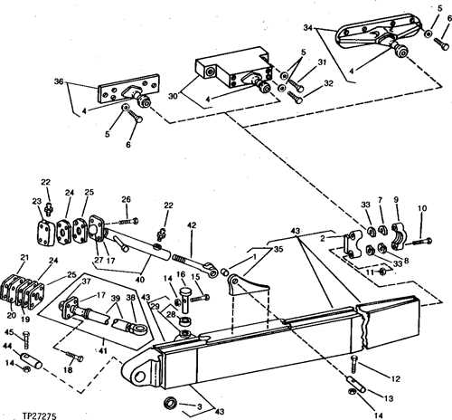 john deere 345 parts diagram