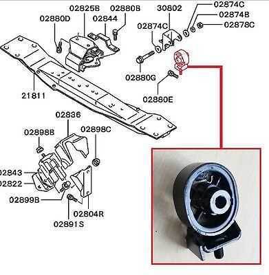 mitsubishi l200 parts diagram