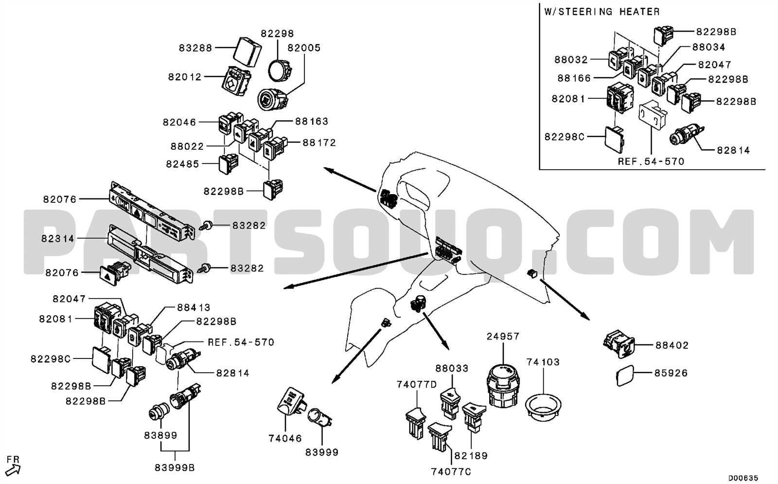 mitsubishi l200 parts diagram