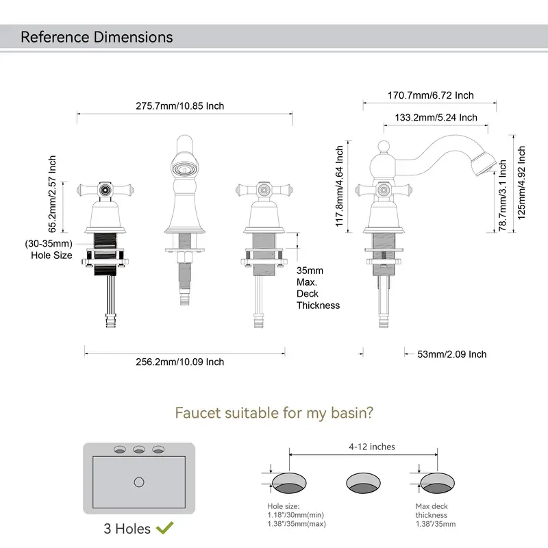 parts of a bathroom sink faucet diagram