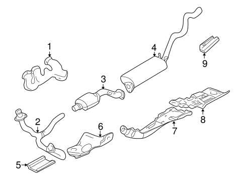 1999 chevy blazer parts diagram