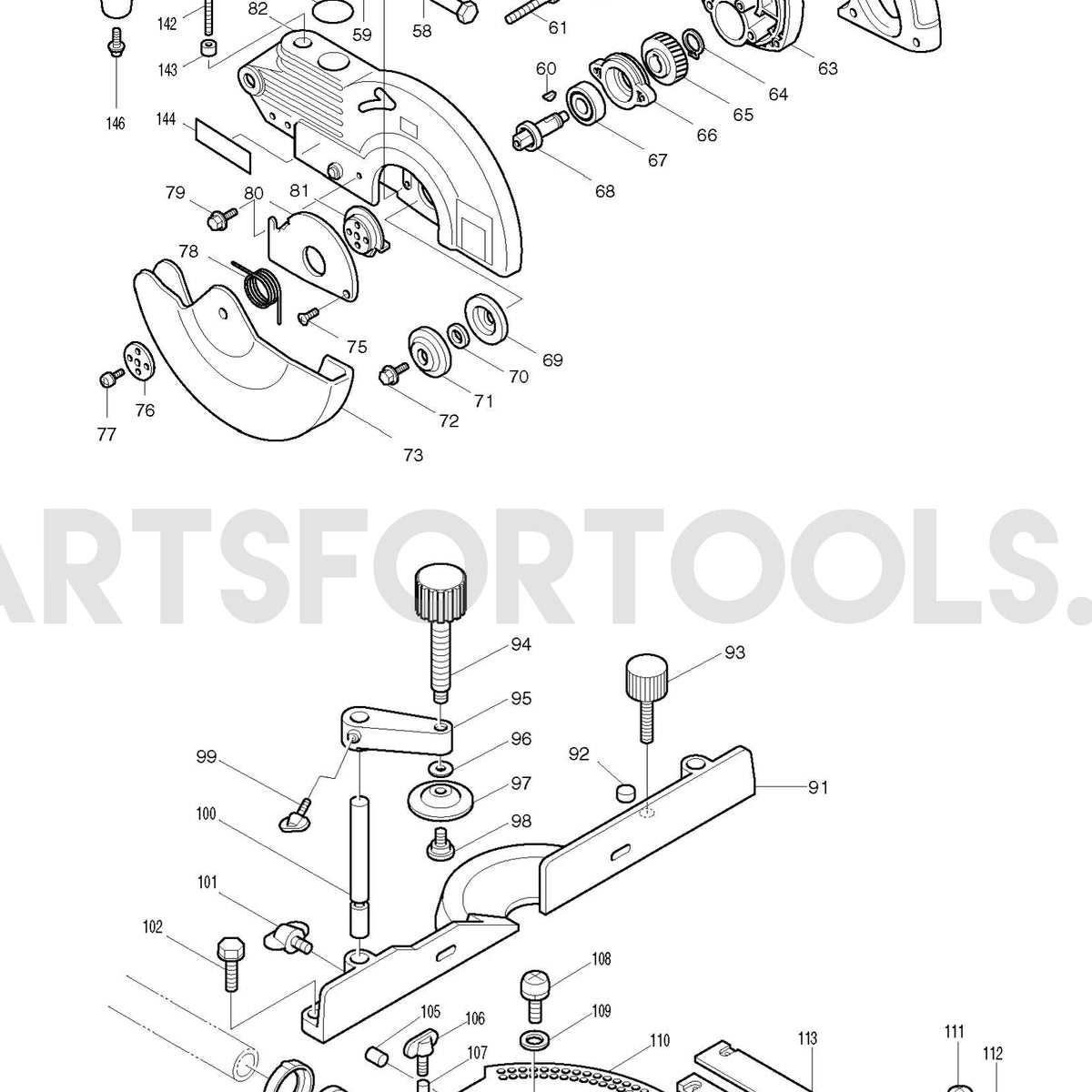 makita ls1040 parts diagram