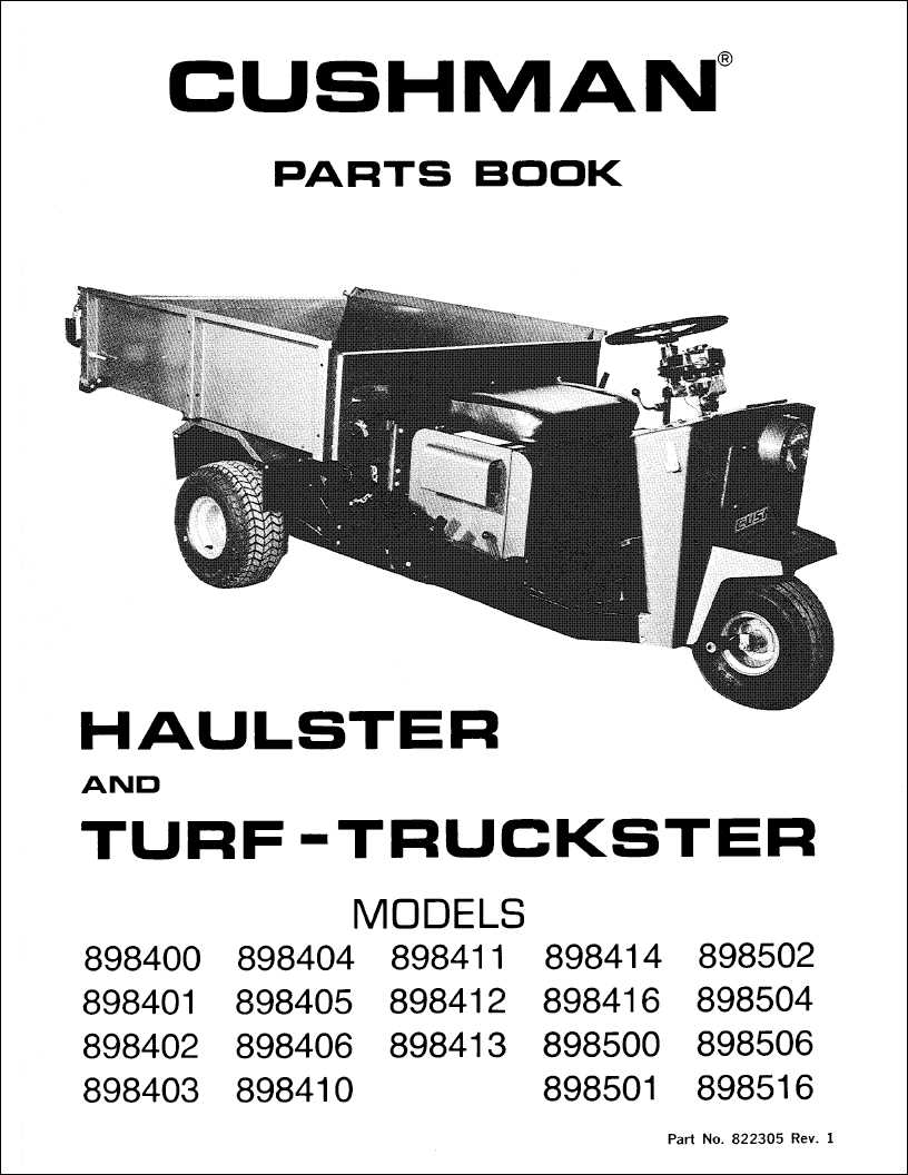 cushman parts diagram