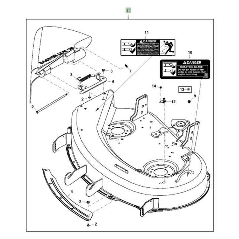 john deere l110 mower deck parts diagram