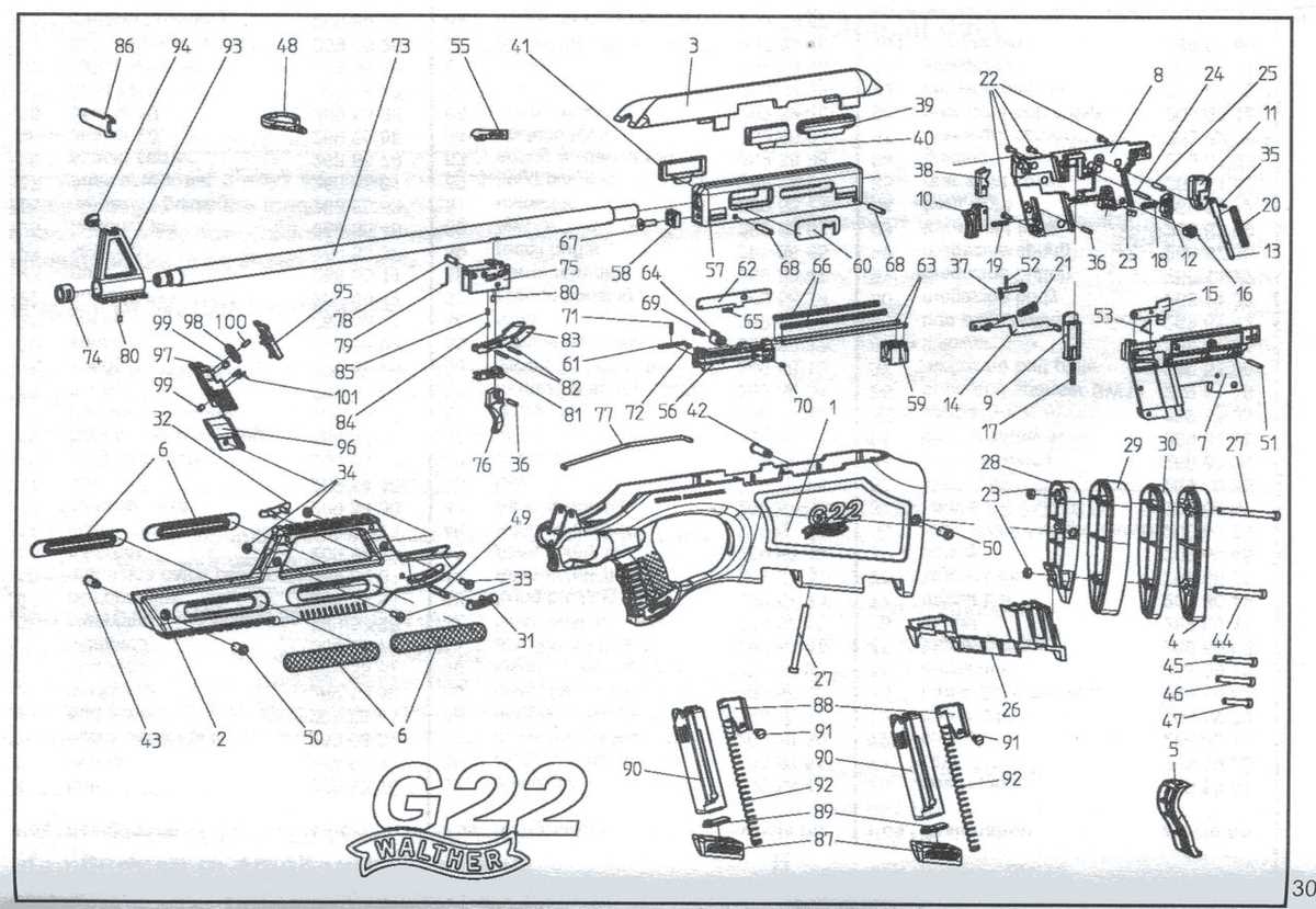 steyr aug parts diagram