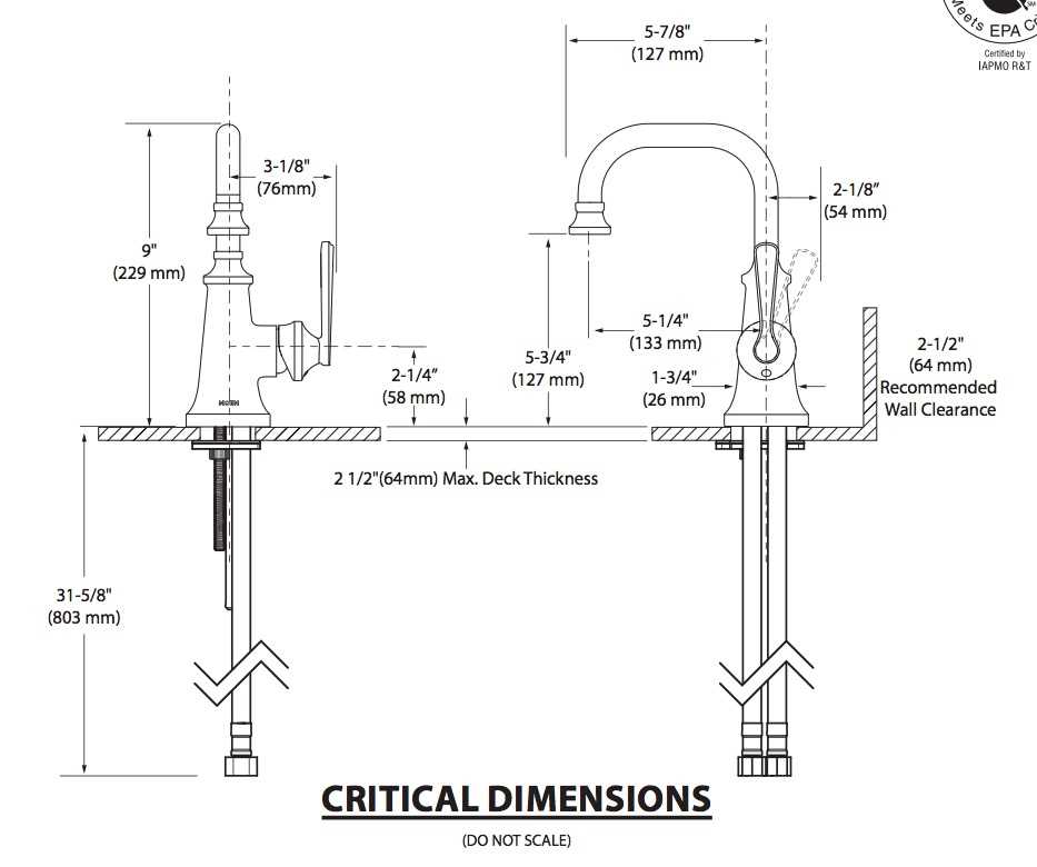 moen faucet parts diagram