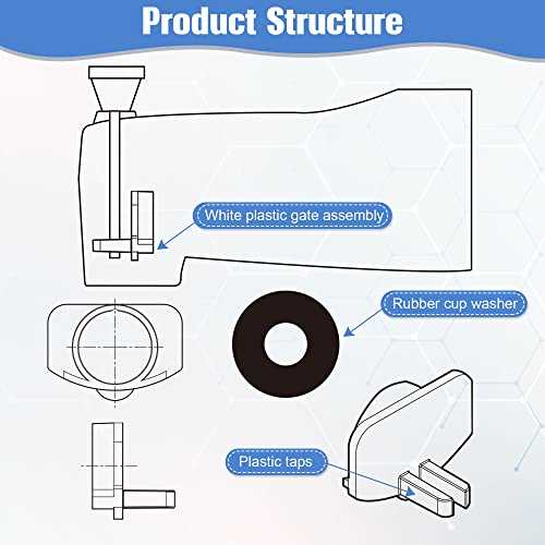 moen tub faucet parts diagram